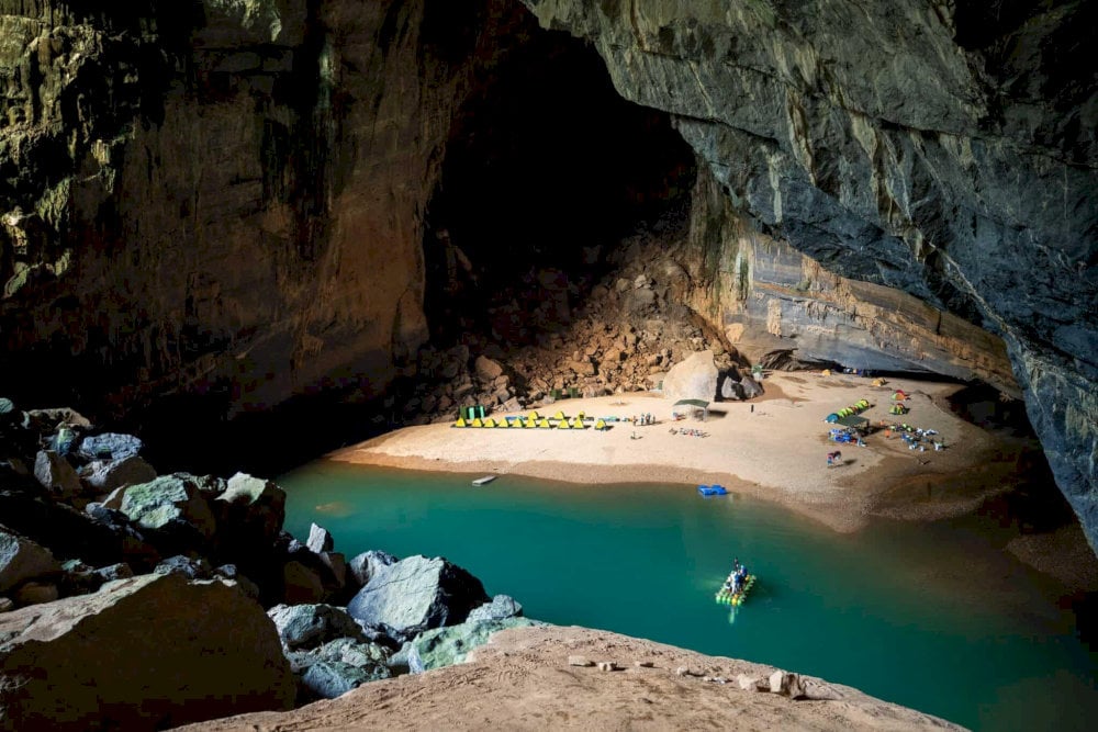 Guests are given the unique experience of gliding through shadowy waters formed over millennia 
